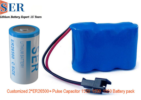 10.8V Προσαρμοσμένη μπαταρία Li-SOCL2 3ER26500 3S1P βασική μπαταρία μεγέθους C για θυρίδιο ποδηλάτου