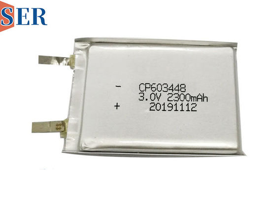 SER CP603048 μαλακή συσκευασίας λι MnO2 μπαταριών 3.0V λίθιου μπαταρία Lipo μαγγάνιου αρχική εξαιρετικά λεπτή