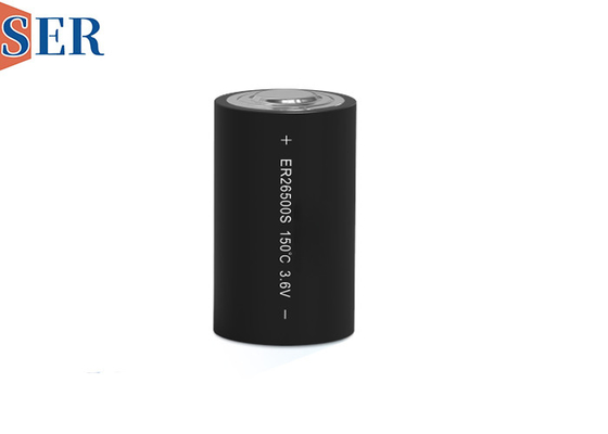 Er26500S 3.6V Li SOCl2 μπαταρία Μέγεθος C Υψηλή θερμοκρασία έως 150°C Για συσκευή πετρελαίου γεωτρήσεις πεδίου