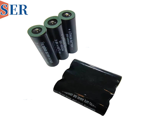 Υψηλή θερμοκρασία ER321250S 3.6V 28Ah 32127MR DD Μέγεθος Li-SOCl2 μπαταρία 165 βαθμοί Κελσίου Για συσκευές Downhole