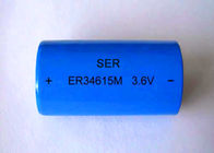Μη επανακαταλογηστέο Thionyl λίθιου υψηλής δύναμης μπαταριών λι SOCL2 μέγεθος ER34615M χλωριδίου 3.6V Δ