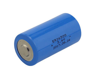 Αρχική μπαταρία λίθιου μεγέθους 3.6V ER 6500mAh ER26500M Γ