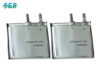 Αρχική εφαρμογή τάσης 2400mAh RFID μπαταριών CP504644 3,0 λίθιου εξαιρετικά λεπτή