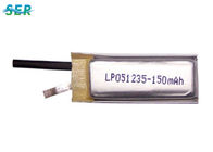 Lipo 051235 επαναφορτιζόμενη μπαταρία 501235 λι-πολυμερών σωμάτων για κινητό ηλεκτρονικό ΠΣΤ PSP Mp3