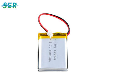 Μακρύ κύκλων πολυμερές σώμα 603450 3.7V 3300mah λίθιου ζωής επανακαταλογηστέο με το PCB/το καλώδιο