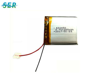 Μακρύ κύκλων πολυμερές σώμα 603450 3.7V 3300mah λίθιου ζωής επανακαταλογηστέο με το PCB/το καλώδιο