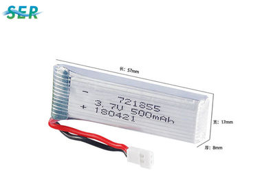 Ευφυές πακέτο μπαταριών RC Clipo ρύπανση βολτ 500mAh 20C 721855 3,7 ελεύθερη