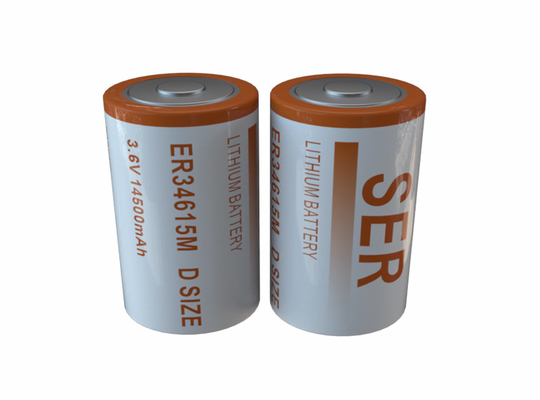 2ER34615M SAFT 2LSH20 7.2V 14Ah Λιθίου ER34615M D μέγεθος Συσκευή μπαταρίας