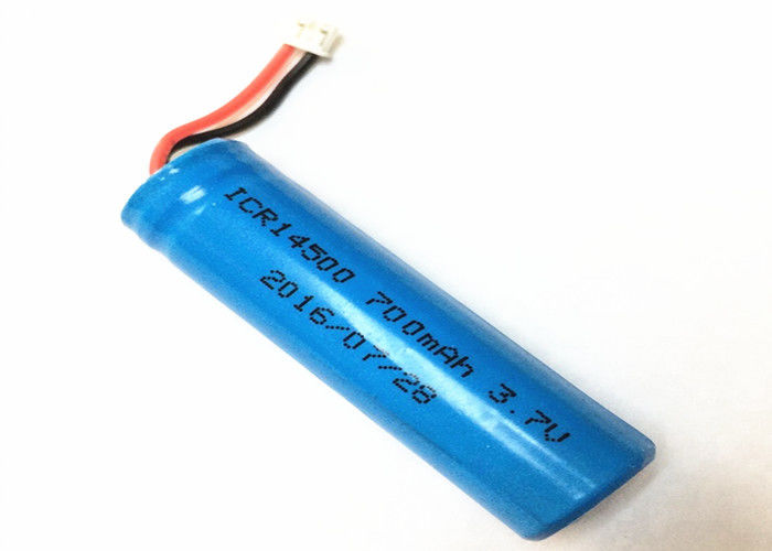 750mAh ιονική μπαταρία 14500 λίθιου 3,7 βολτ δειγμένο λι - ιονικό κύτταρο για το ηλεκτρικό παιχνίδι