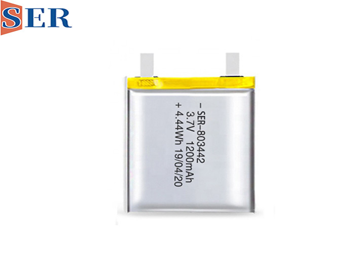 COem 3.7V 7.4V 11,1 ιονικό κύτταρο 803442 πολυμερών μπαταριών 1200mAh Lipo λι βολτ