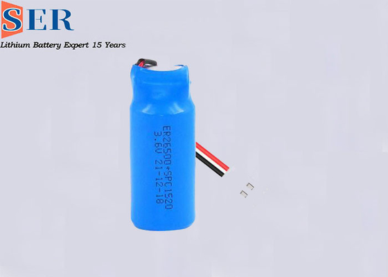 3,6V Er26500 SPC1520 Li Socl2 Πρωτεύουσα μπαταρία λιθίου μη - Επαναφορτιζόμενη 8500 mAh για μετρητή IOT