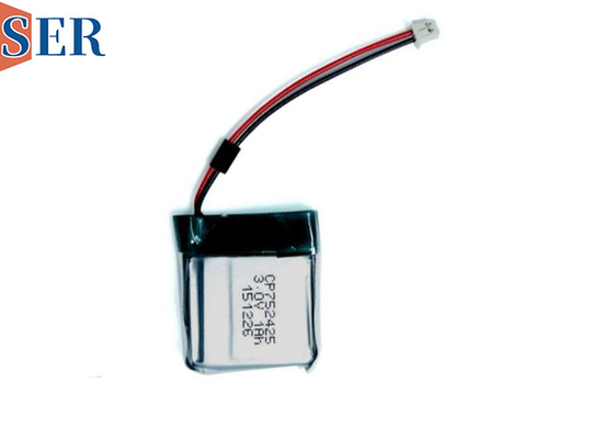 Μαλακή μπαταρία σακουλών μπαταριών CP752425 CP752525 μη επαναφορτιζόμενη 3V διοξειδίου μαγγάνιου λίθιου πακέτων