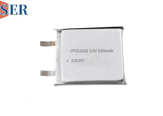 CP502425 CP502525 λίθιου μαγγάνιου μαλακό πακέτων κύτταρο σακουλών λι-MnO2 μπαταριών 3.0V μαλακό για Alar RFID IoT Lora