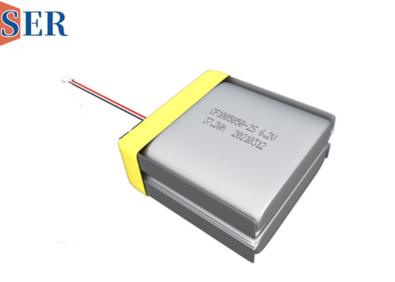 Μαλακή μπαταρία CP1005050-2S 6.0V 6000mAh πακέτων μαγγάνιου λίθιου CP505050-2S LiMnO2