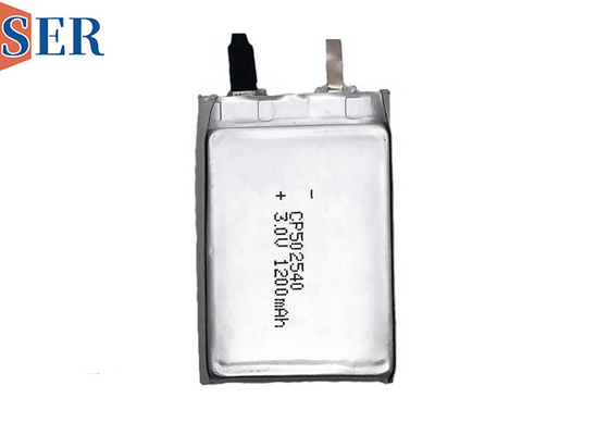 CP502540 μαλακή μπαταρία εύκαμπτο LiMNO2 πακέτων για το μακρινό αναγνώστη