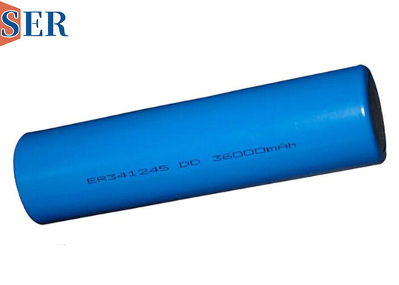 ER341245 3.6V Μεγάλη χωρητικότητα 35Ah Li SOCL2 μπαταρία DD Μέγεθος Για την αυτοκινητοβιομηχανία