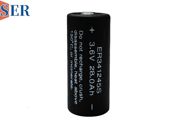 Σταθερή μπαταρία Li SOCl2 3.6V 28000mAh DD Er341245S για γεωτρήσεις πετρελαίου