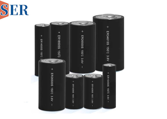 3.6V ER34615 Ατομική διάρκεια ζωής 2% μπαταρία Li SOCL2 για MWD LWD