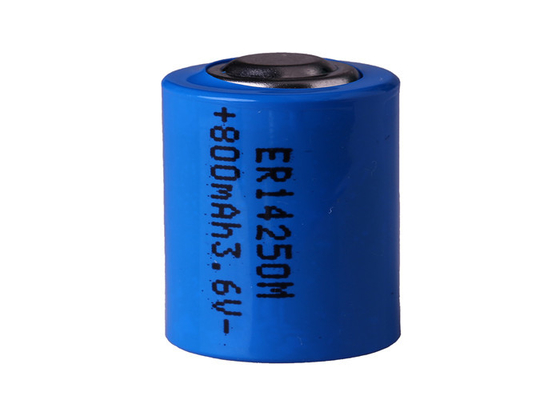 LS14250M μέγεθος R6 ER14250M 800mAh αρχικών μπαταριών 1/2AA λίθιου λι SOCl2 για CNC τις εργαλειομηχανές
