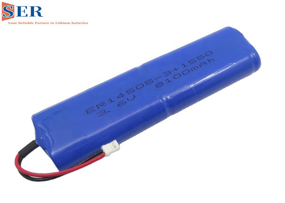 Μπαταρία ER14505-3P 3.6V 8100mAh LiSOCL2 με τον πυκνωτή συνδετήρων SPC1550 JST